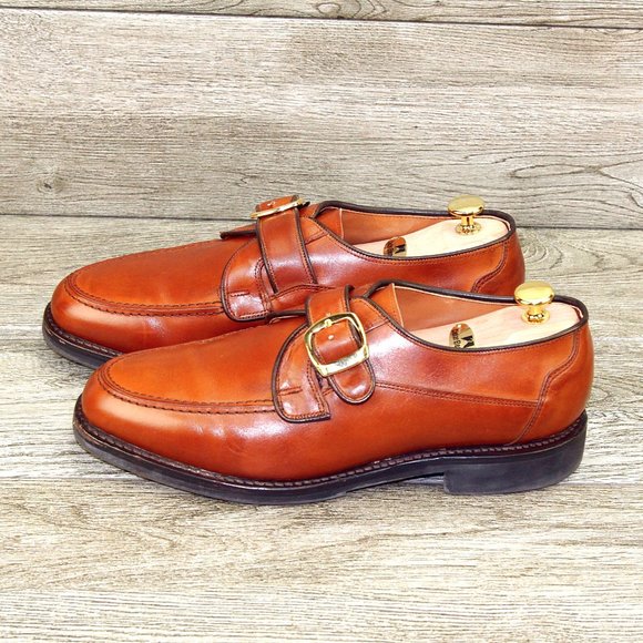 Allen Edmonds Brown Leather Loafers - Picture 7 of 13